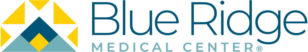 Blue Ridge Medical Center Blue Text Logo